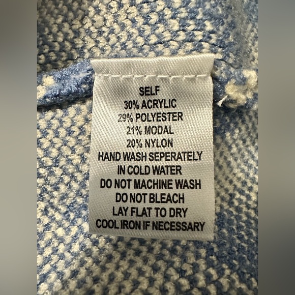 Cotton Candy LA Size M Cropped Cardigan EUC - Picture 4 of 5